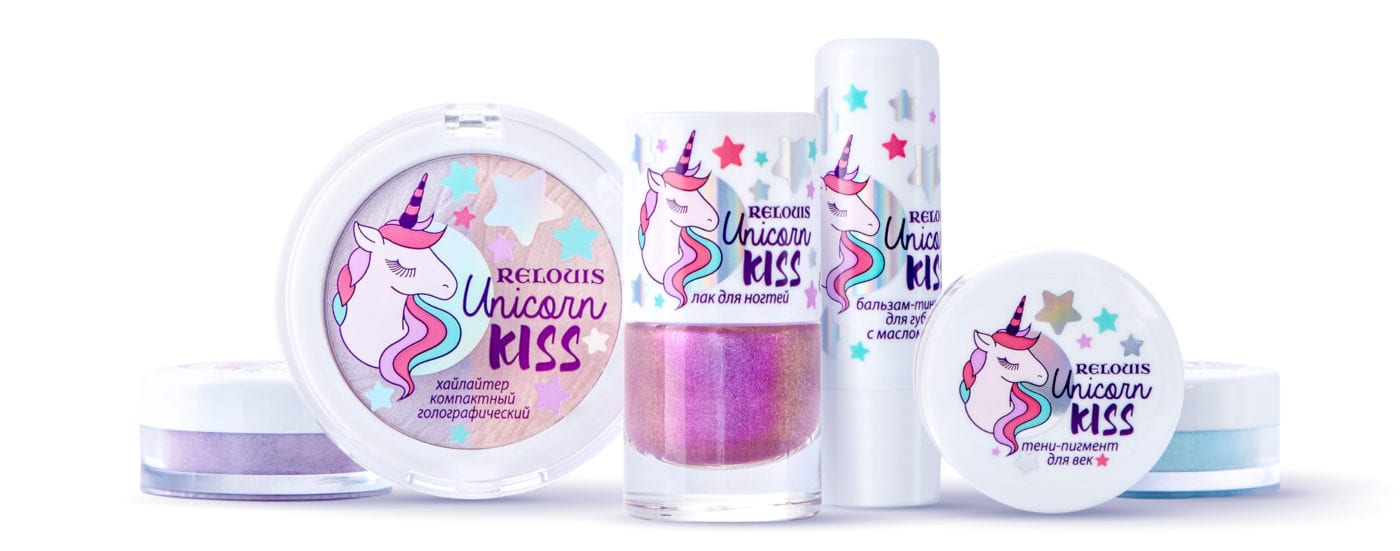 Unicorn тинт. Relouis тени-пигмент для век Unicorn Kiss тон 04 Lavender Unicorn рб767-19 163р.. Relouis хайлайтер Unicorn Kiss. Гигиеническая помада Единорог. Помада с единорогом детская.